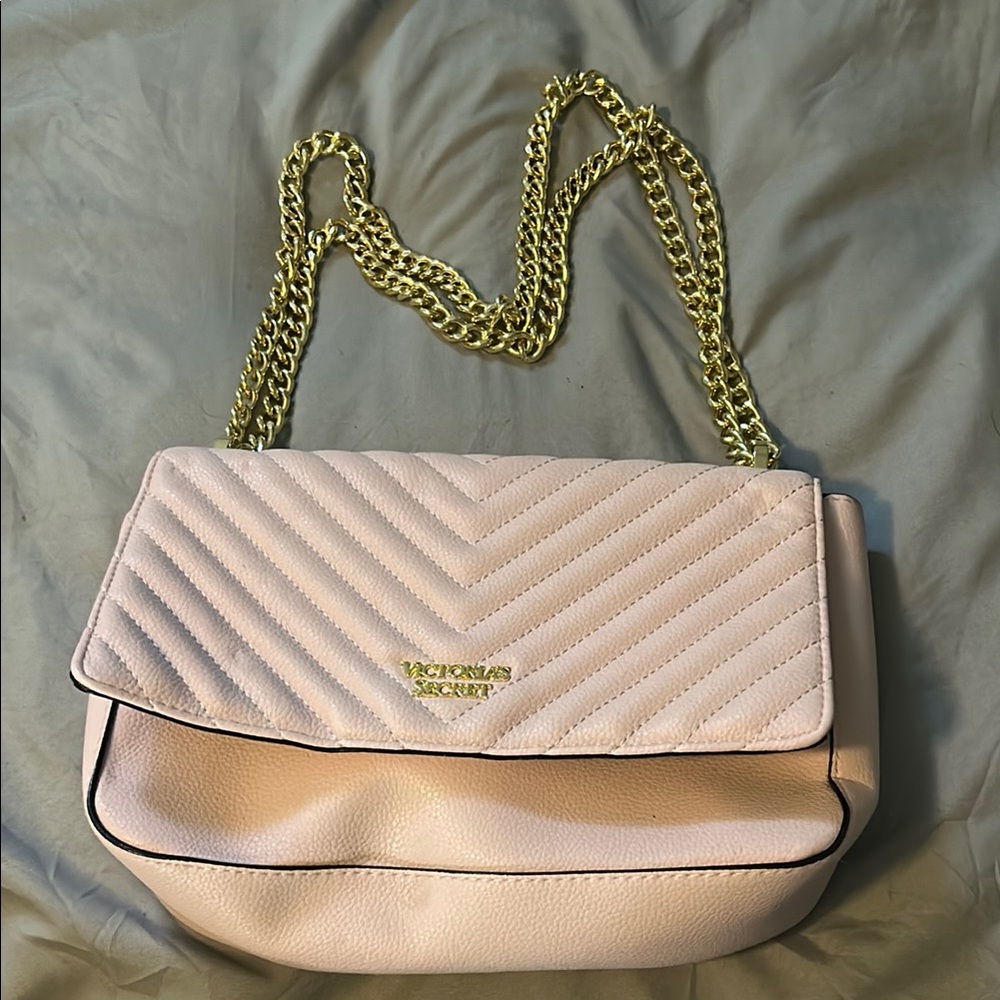 Victoria's Secret Cream Shoulder Bag